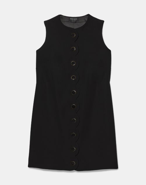 Scallop Shift Dress