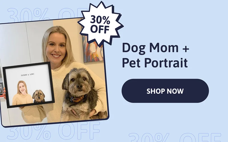 Dog Mom + Pet Together