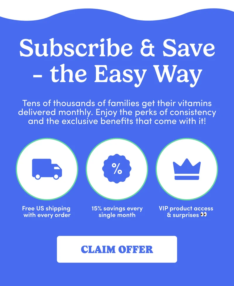 Subscribe & save - the easy way.