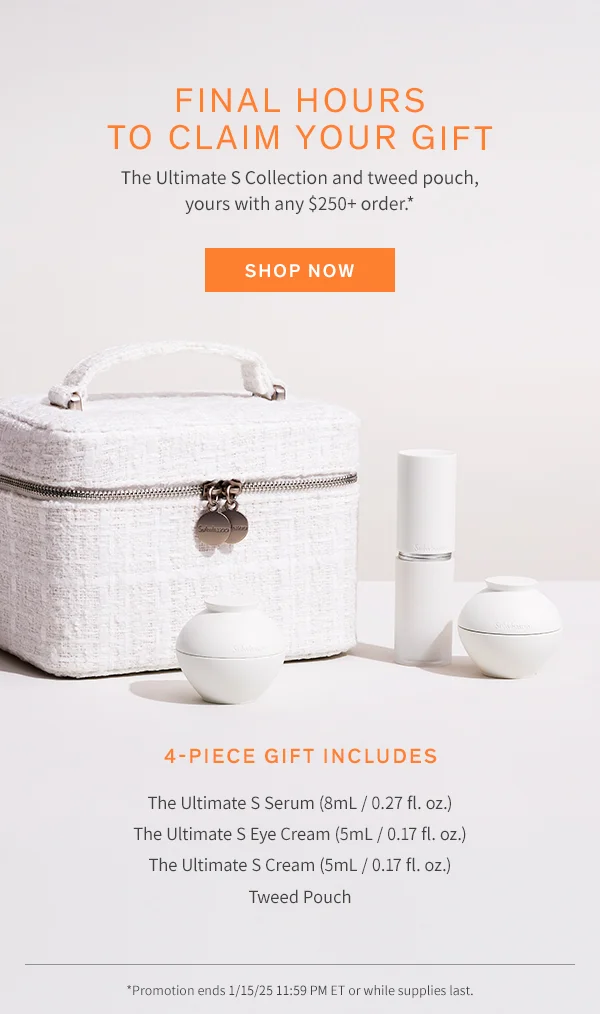 The Ultimate S Set + Tweed Pouch with $250+ purchase