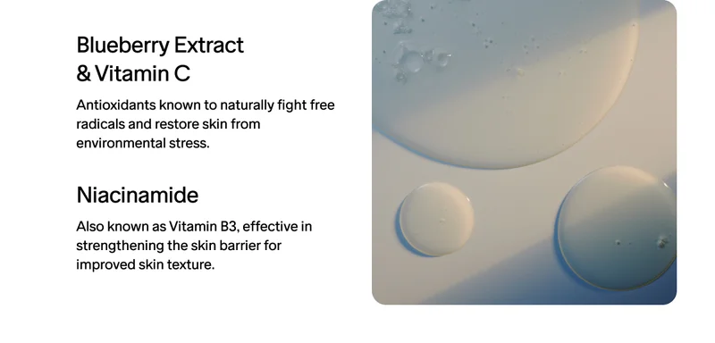 Blueberry Extract & Vitamin C