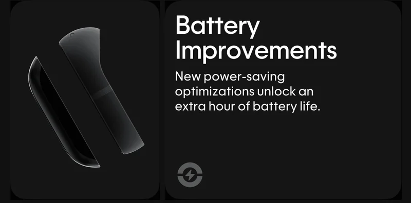 New power-saving optimizations unlock an extra hour of battery life