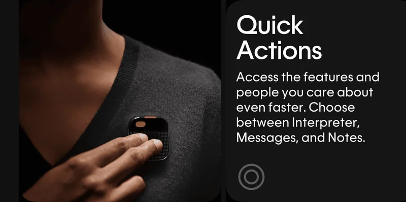 Quick Actions: Access the features and people you care about even faster.