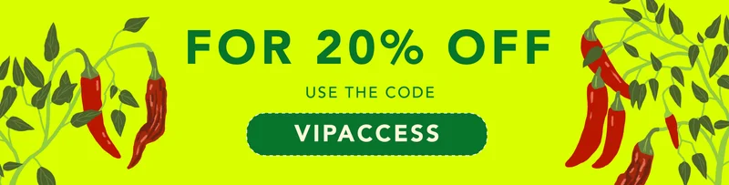For 20% off, use the code discount code