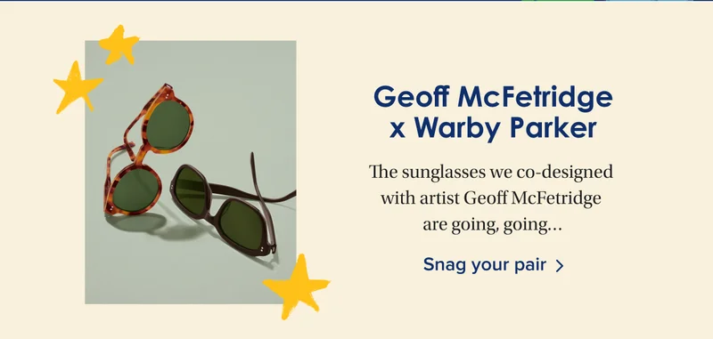 Geoff McFetridge X Warby Parker