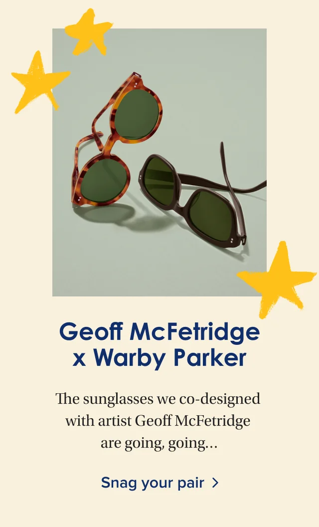 Geoff McFetridge X Warby Parker