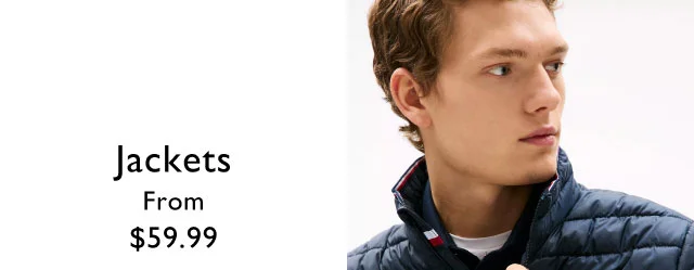 Jackets from $59.99
