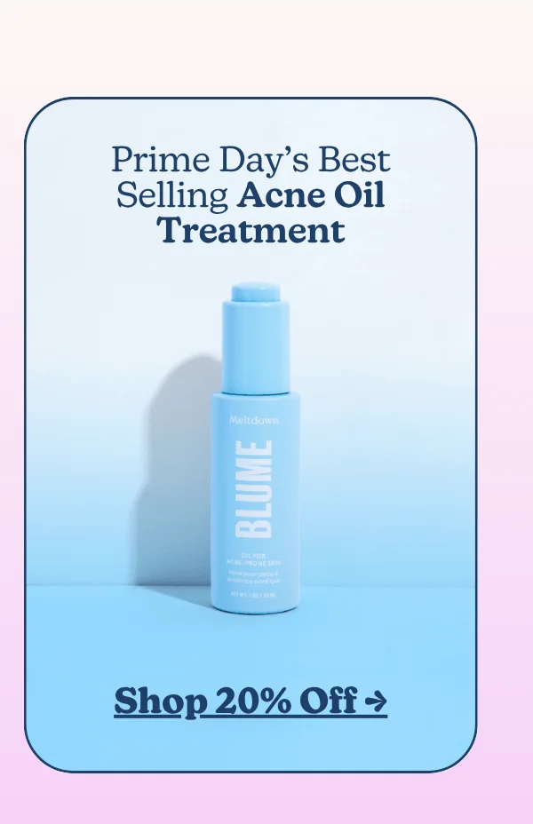 Prime Day’s Best Selling Acne Oil Treatment - 20% OFF