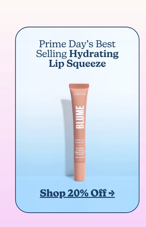 Prime Day’s Best Selling Hydrating Lip Squeeze - 20% OFF