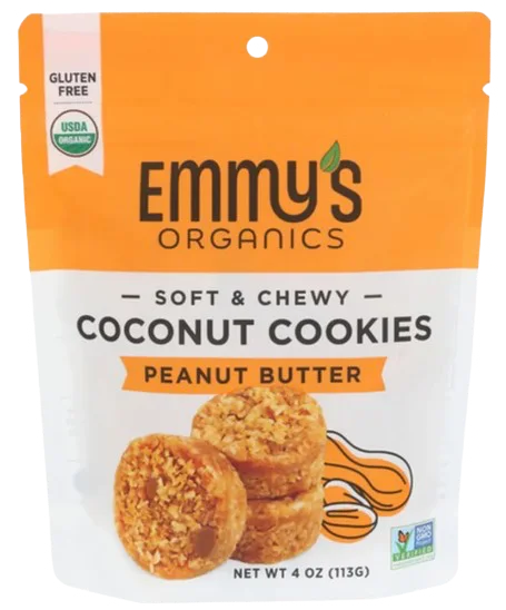 Image of Emmy's Organic Peanut Butter Coconut Cookies