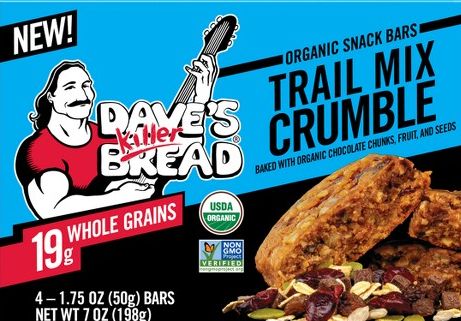 Image of Dave's Killer Bread Organic Trail Mix Crumble Bar (4 CT)