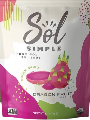 Image of Sol Simple Organic Dried Dragon Fruit