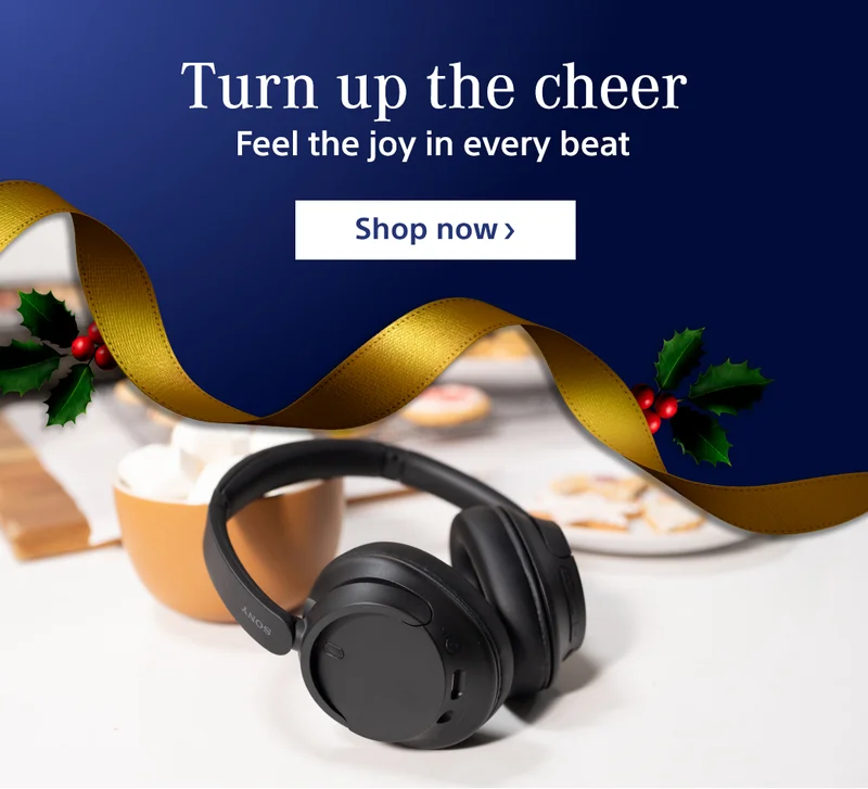 Turn up the cheer Feel the joy in every beat Shop now