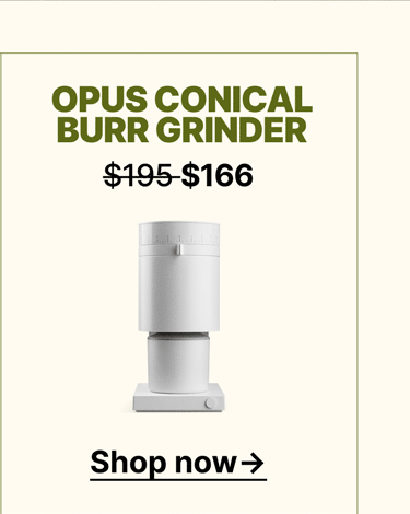Opus Conical Burr Grinder