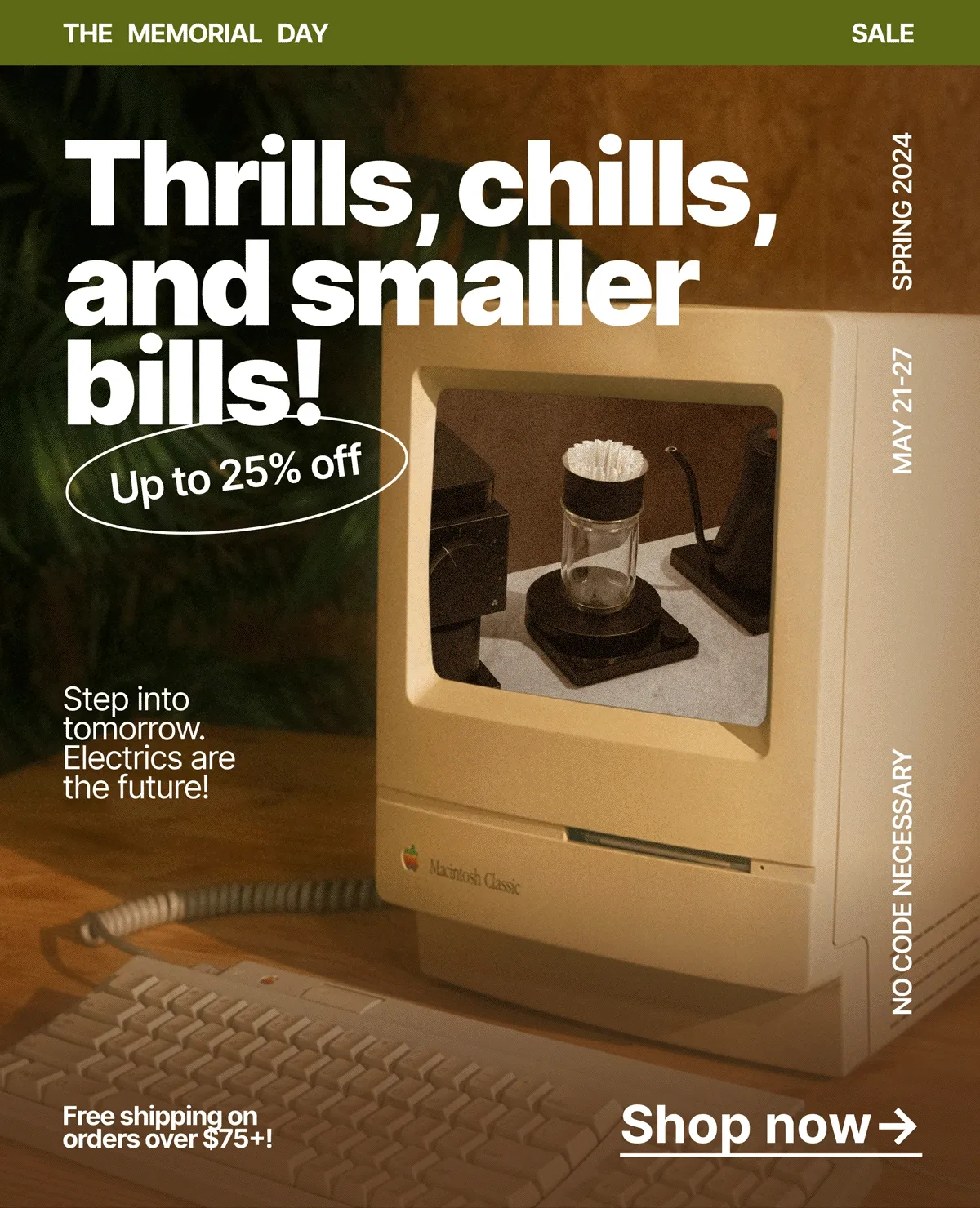 Thrills, chills and smaller bills! Up to 25% off