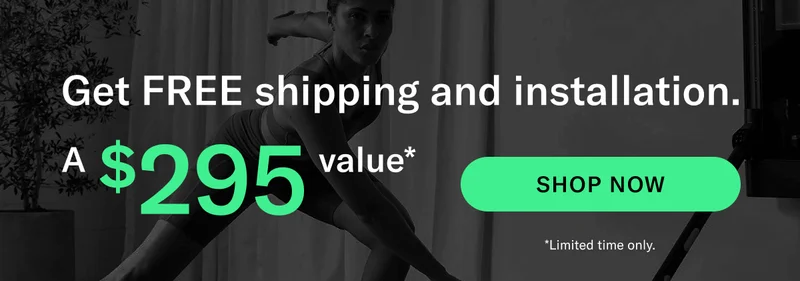 Get FREE shipping and installation — A $295 value* CTA: Shop Now