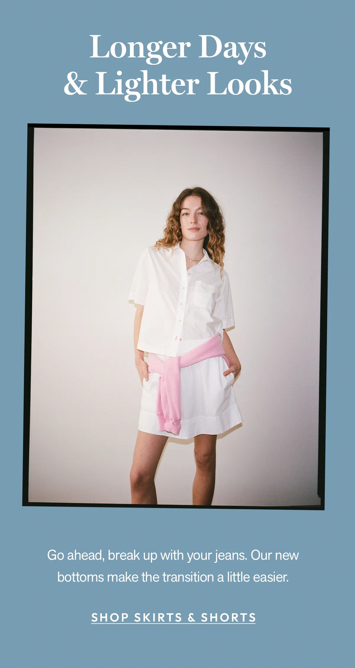 New skirts & shorts for summer