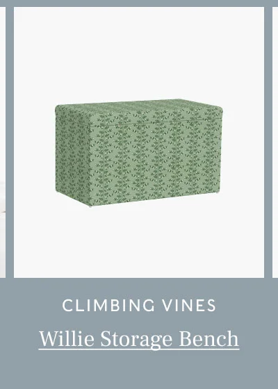 Climbing Vines - Willie Storage Bench
