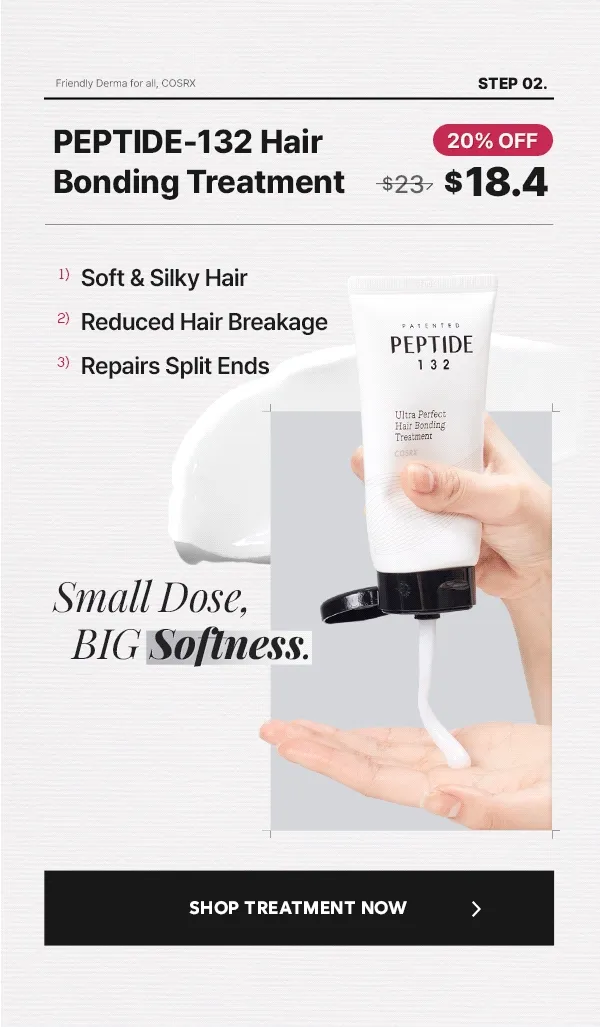 Peptide-132 Hair Bonding Treatment