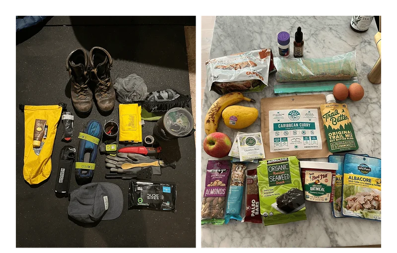 Alan's backpacking kit
