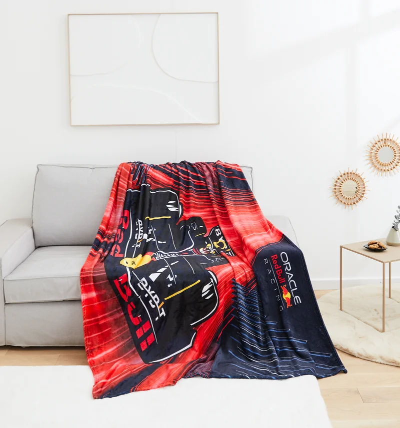 Shop the Oracle Red Bull Racing Fleece Blanket