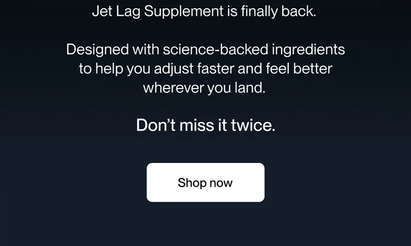 Jet Lag Supplement is finally back.&nbsp;Don’t miss it twice.