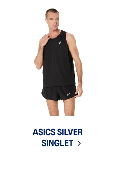 ASICS SILVER SINGLET>