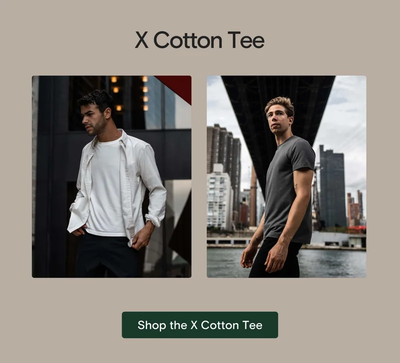 X Cotton Tee