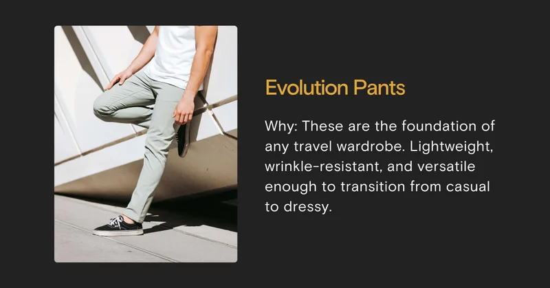 Evolution Pants