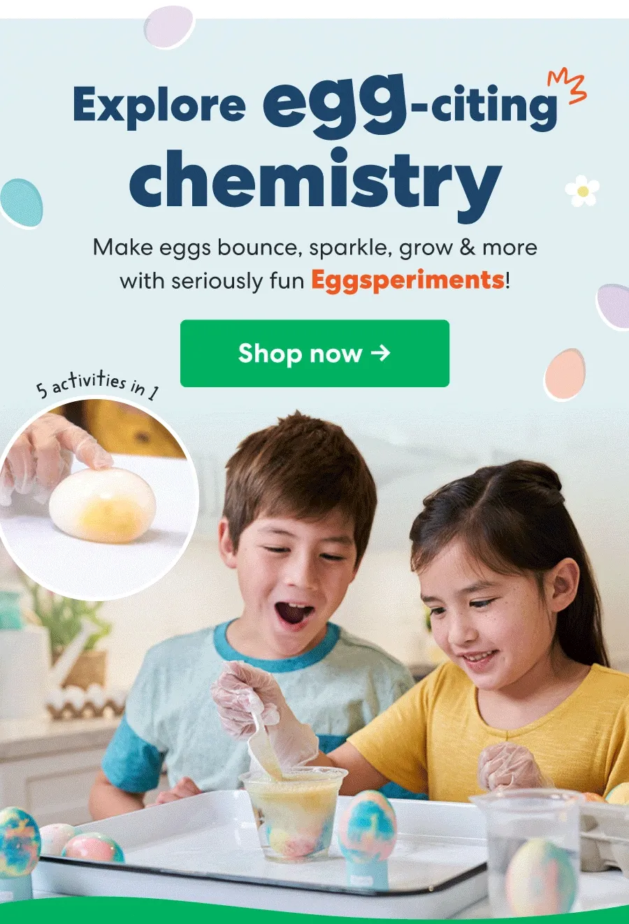 Explore egg-citing chemistry