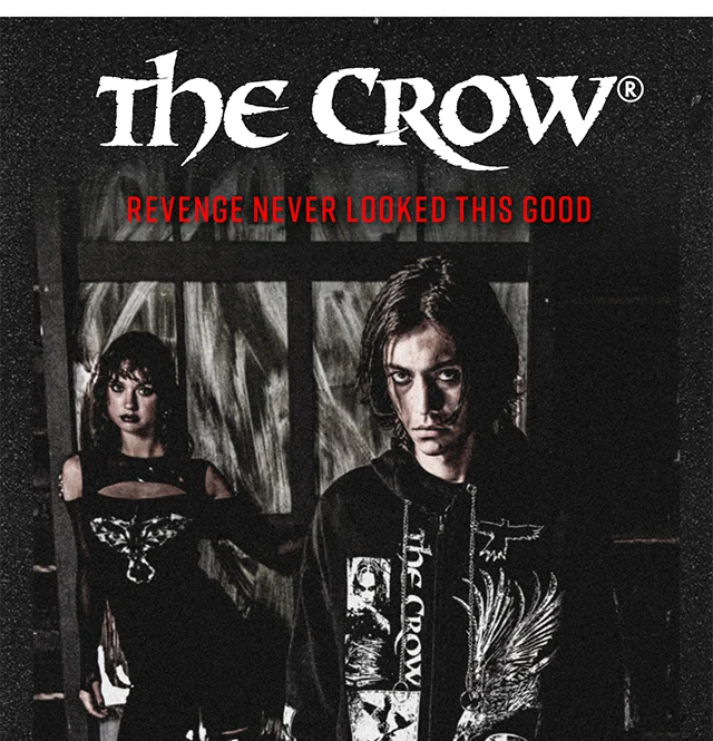 The Crow. Revenge never looked this good.