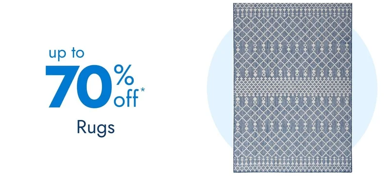 Rugs up to 70% Off