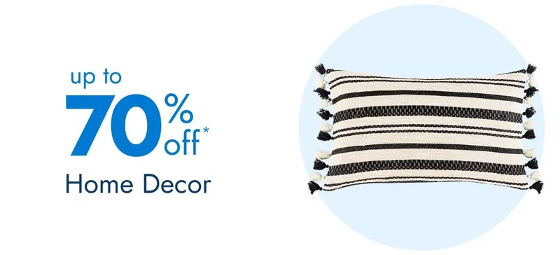 Home Decor Up to 70% Off