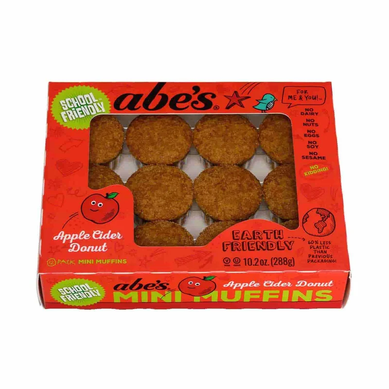Mini Muffins, Apple Cider, 10 Oz (12 Ct)