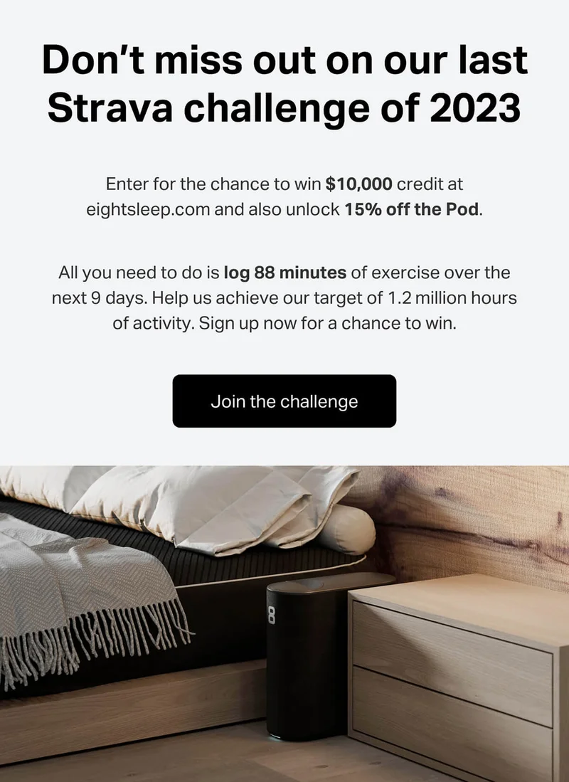 Don’t miss out on our last Strava challenge of 2023