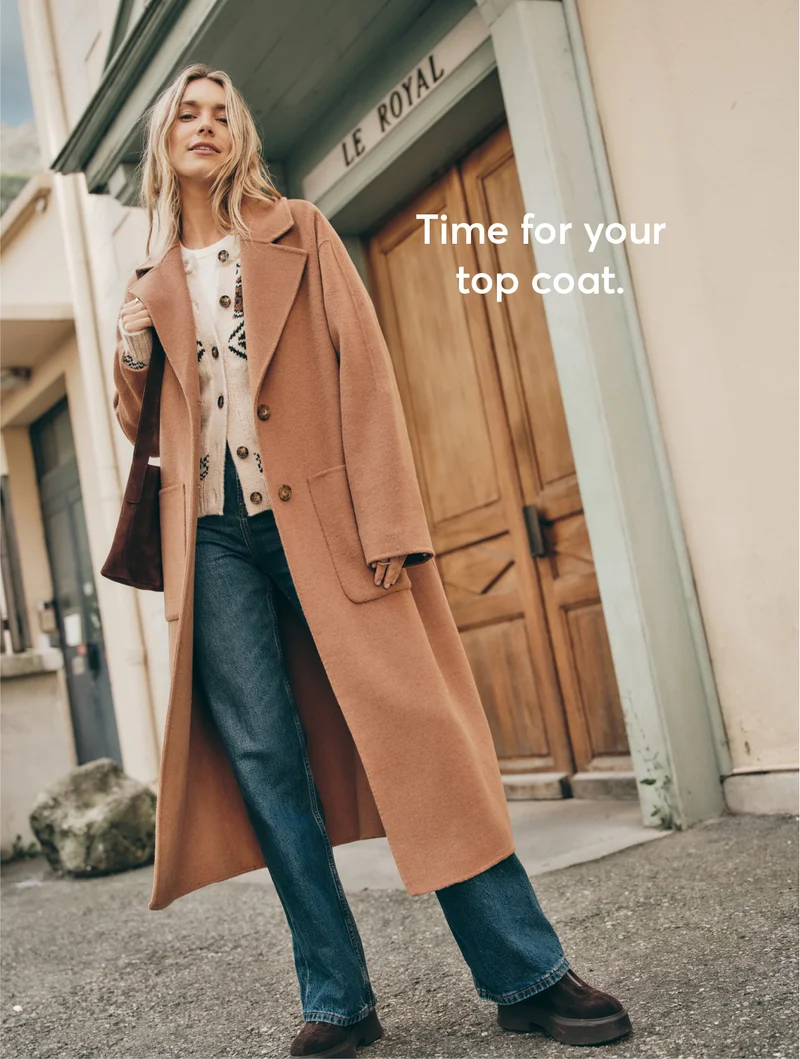 Time for your top coat.