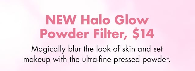 Magically blur the look of skin and set makeup