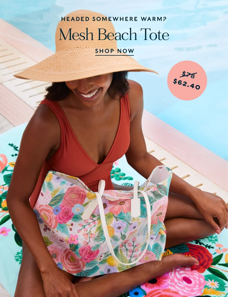 Shop Garden Party Mesh Tote