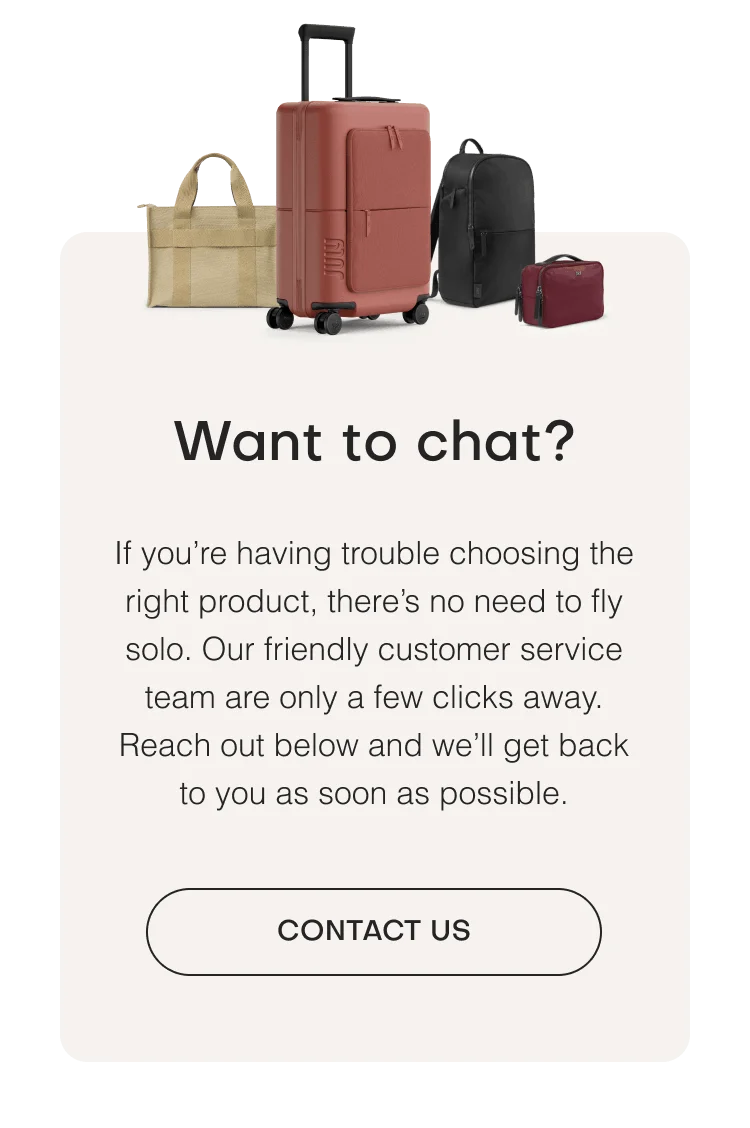 Want to chat? Contact Us