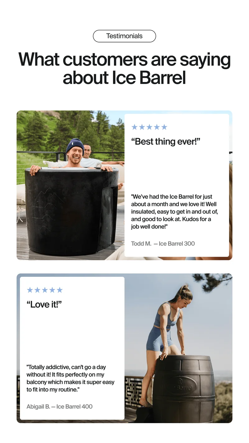 What customers are saying about Ice Barrel