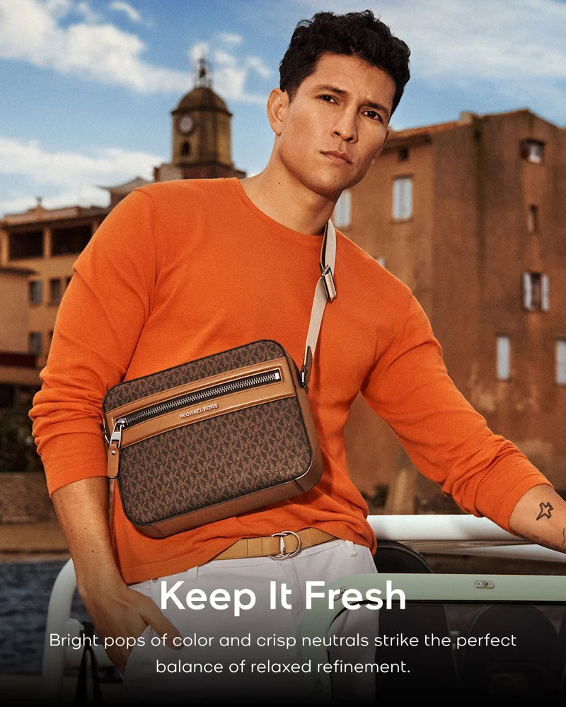 Keep It Fresh Bright pops of color and crsip neutrals strike the perfect balance of relaxed refinement.