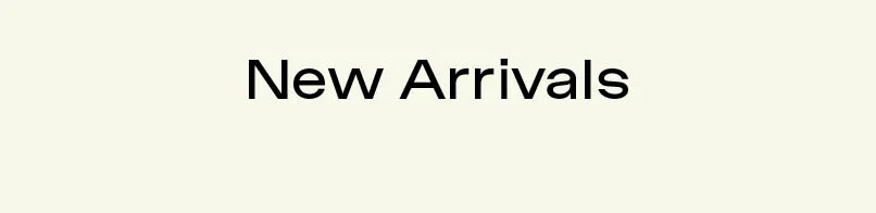 Shop New Arrivals