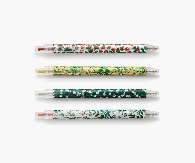 Mistletoe Gel Pen Set