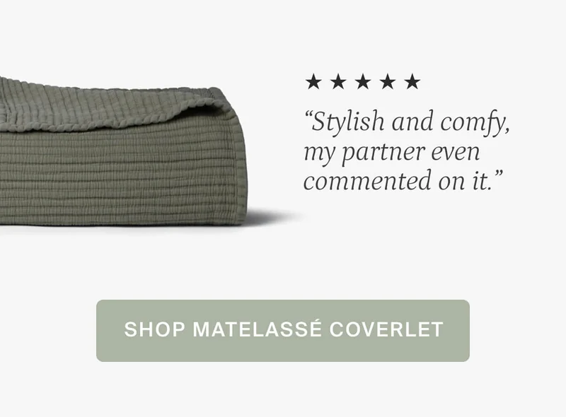 Shop matelasse coverlet