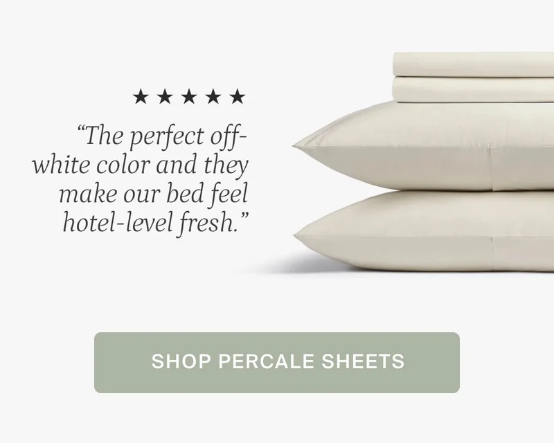 Shop percale sheets