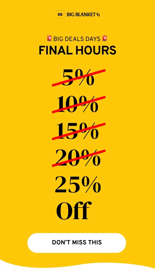 Ends Soon