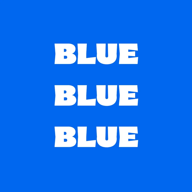 Blue