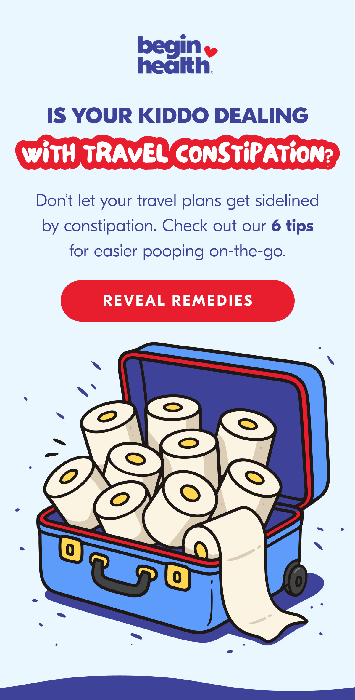 Is Your Kiddo Dealing With Travel Constipation?