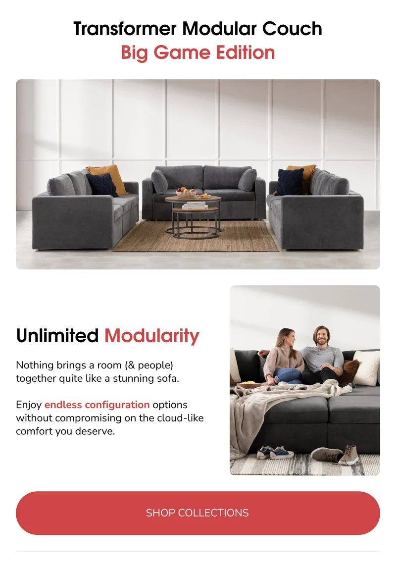 Transformer Modular Couch