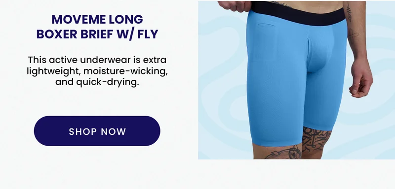 Breathe | This active underwear is extra lightweight, moisture-wicking, and quick-drying. | Shop Breathe